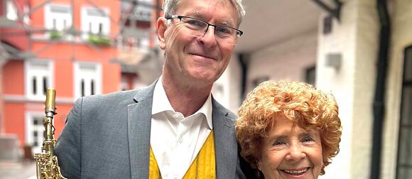 Sylvie Schenk und Heribert Leuchter
