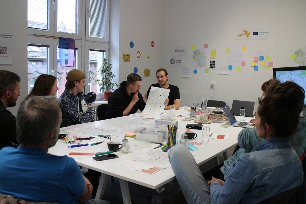 Mapping Futures: Elena Falomo’s Residency in České Budějovice