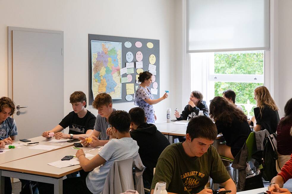 Deutschlernen Karriere Quantum London