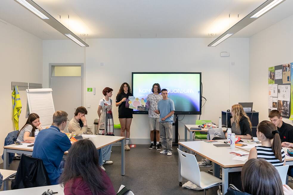 Deutschlernen Karriere Quantum London