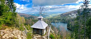 The views from the Rachel Chapel are stunning.