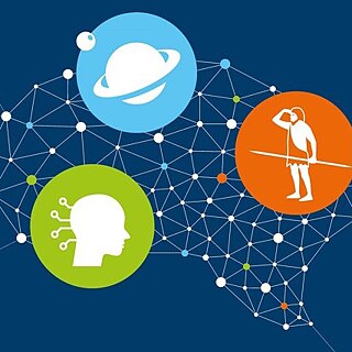 Key Visual Universum. Mensch. Intelligenz