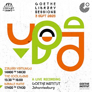Web teaser für Goethe-Institut Library Jamz am 3. September 2025
