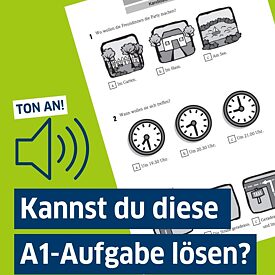 Ejercicio para examen de alemán