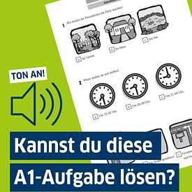 Deutschprüfung Übung