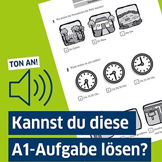 Ejercicio para examen de alemán