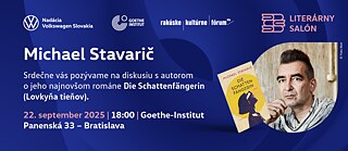 Literarischer Salon: Michael Stavarič