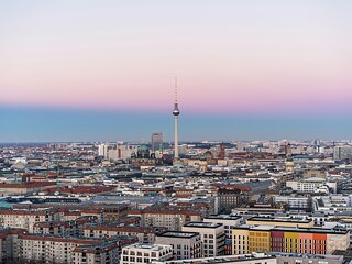 Fernsehturm and skyline of Berlin