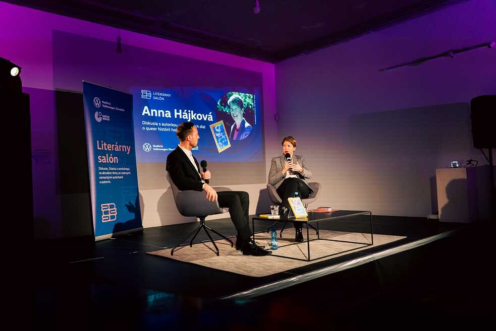 Literarischer Salon: Anna Hájková © Sára Prokopová