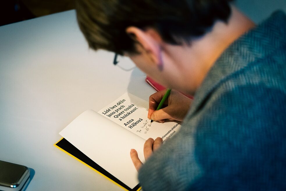 Literarischer Salon: Anna Hájková © Sára Prokopová