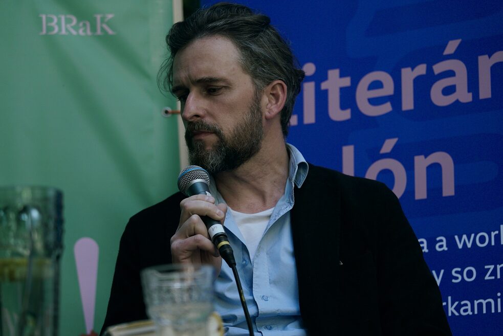 Literarischer Salon: Reinhard Kaiser-Mühlecker © Sára Prokopová