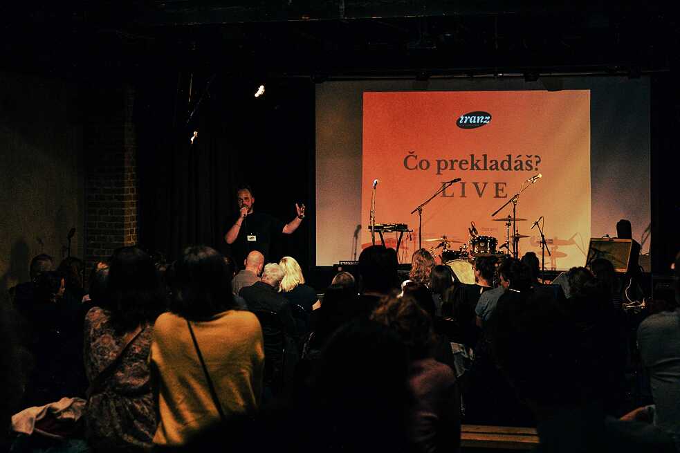Literarischer Salon auf dem Übersetzerfestival TRANZ 2024 in Banská Bystrica © Veronika Čapkovičová
