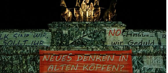 35 Jahre Mauerfall in Berlin