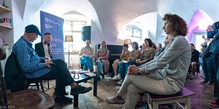 Literarischer Salon: Enrico Ippolito © Mišenka