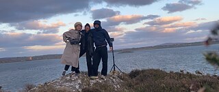  Max Brück, Yulia Carolin Kothe und Katerina Sidorova