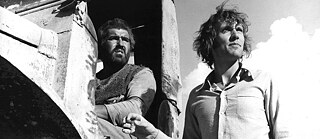 ROLAND KLICK - THE HEART IS A HUNGRY HUNTER, Mario Adorf und Roland Klick, 1970 © Filmgalerie 451