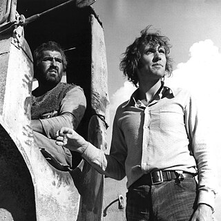 ROLAND KLICK - THE HEART IS A HUNGRY HUNTER, Mario Adorf und Roland Klick, 1970 © Filmgalerie 451