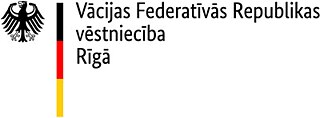 Logo: Deutsche Botschaft Riga