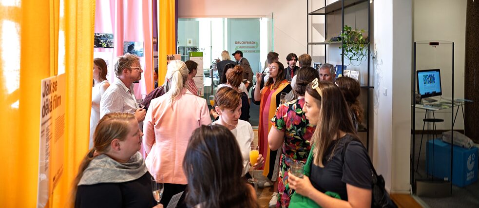 Z výstavy "Jak se dělá film" v Goethe-Institutu