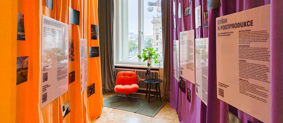 Z výstavy "Jak se dělá film" v Goethe-Institutu