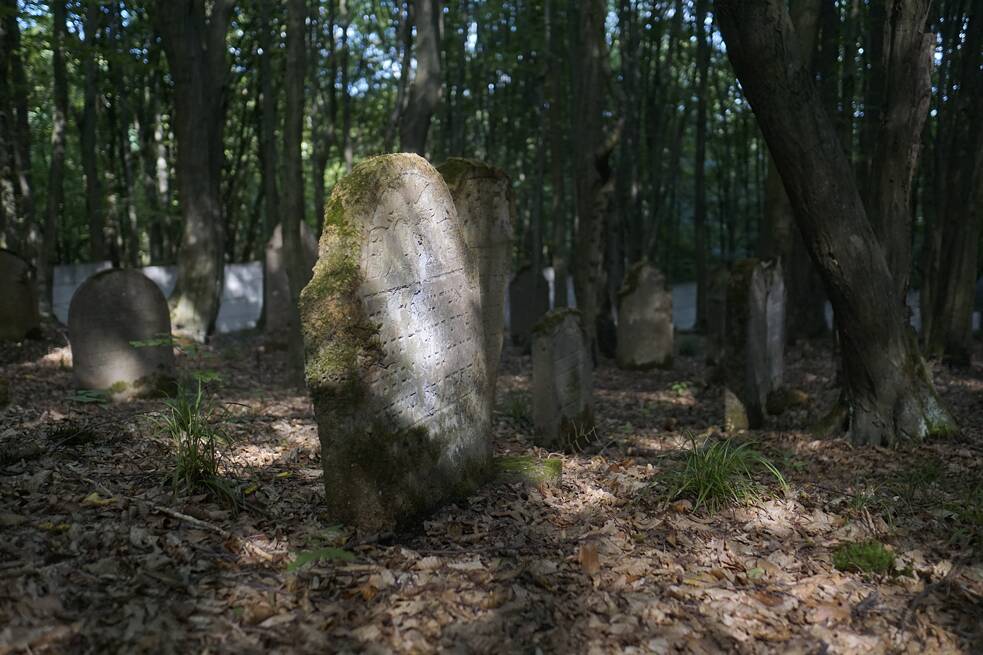 Židovský cintorín v časti Domaša - Dobrá