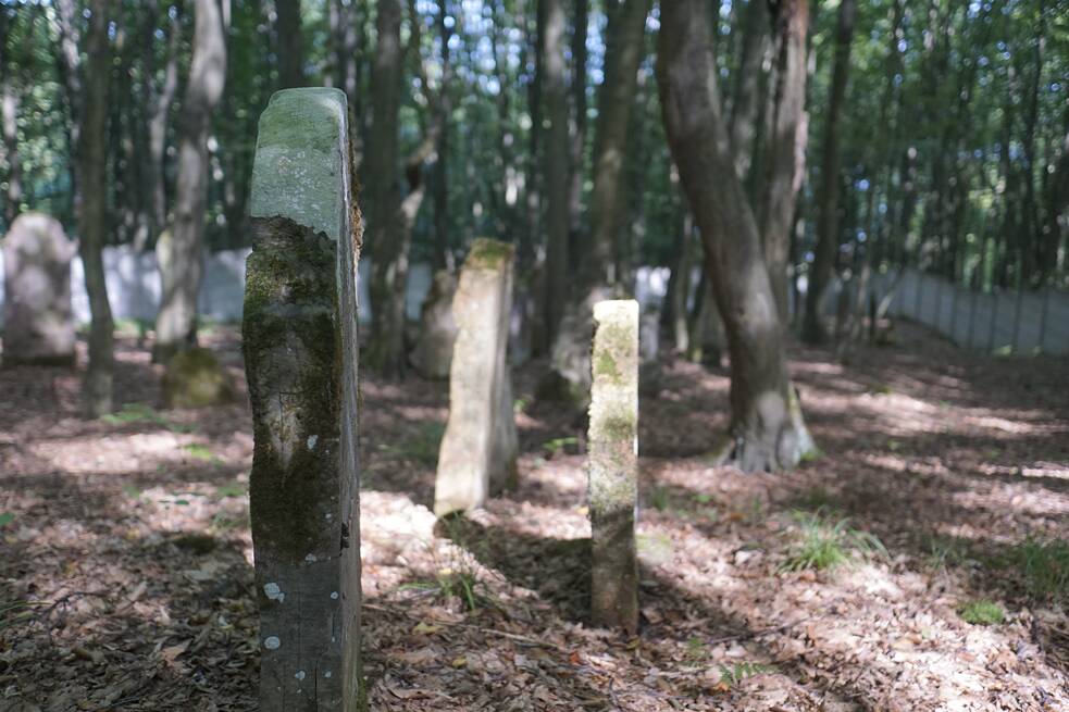 Židovský cintorín v časti Domaša - Dobrá