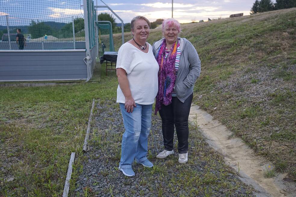 Ňagovčanky. Gabika a teta Maňa