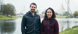 Tania Espinoza y Pablo Corvalán