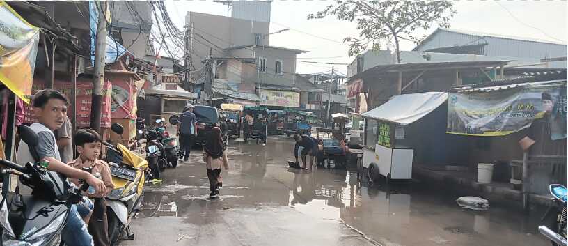 Das Land ist stark abgesunken, was dazu führt, dass die Siedlungen der örtlichen Bevölkerung häufiger und länger anhaltend von den Überflutungen in Küstennähe durch Meerwasser, der sogenannten ROB-Überflutung, betroffen sind.
