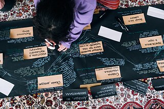 Erstellung eines Tagebuchs der gemeinsamen Erfahrungen. Residenz im Juli.