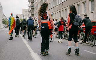 Antifašistická jazda Critical Mass