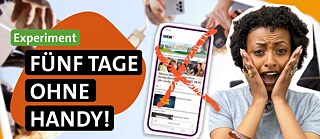 Videobild: Wie lang hängst du am Smartphone und könntest du ganz drauf verzichten?