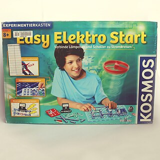 ¿Cómo funciona un circuito? Basta con encajar los sencillos componentes y las tiras de contacto y experimentar el mundo de la electricidad.