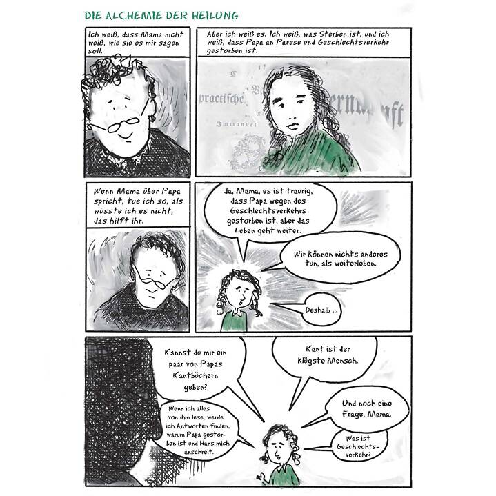 Ausschnitt aus der Graphic Novel „Die drei Leben der Hannah Arendt”