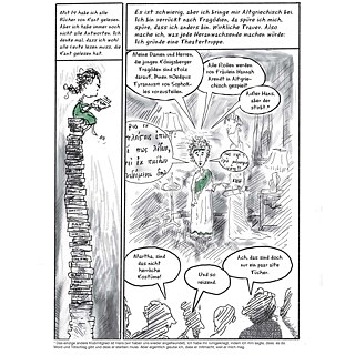 Excerpt from the graphic novel "The Three Lives of Hannah Arendt"