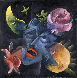 Otto Dix. Sehnsucht (Selbstbildnis)