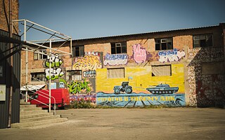 Ochtyrka, která se nachází pouhých 50 kilometrů od hranic s Ruskem, se stala centrem rozvoje pouliční kultury.