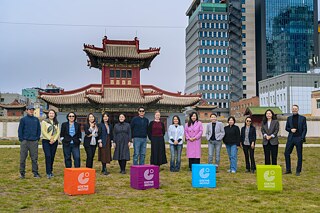Das Team des Goethe-Instituts Mongolei, Oktober 2025