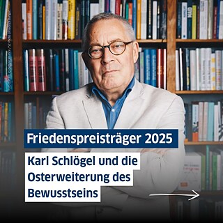 Karl Schlögel erhält den Friedenspreis des Deutschen Buchhandels