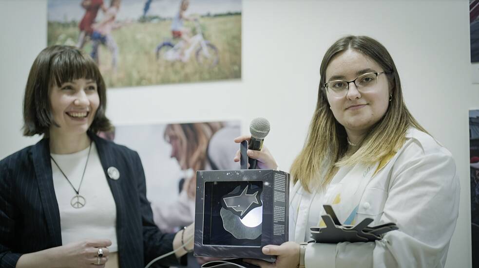 Rita Caterpillar a Viktoria Zablocka, autorky projektu Na plti