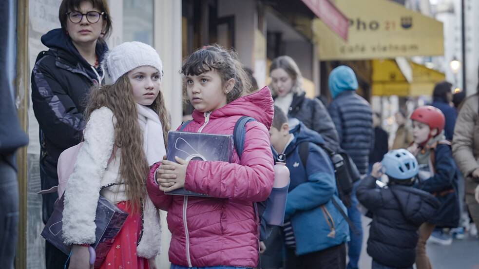 Ukrajinské deti po predstavení