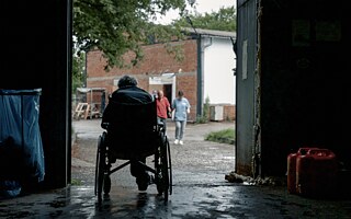 Очікування. У притулку для бездомних «Оаза» в Бернатвоці.