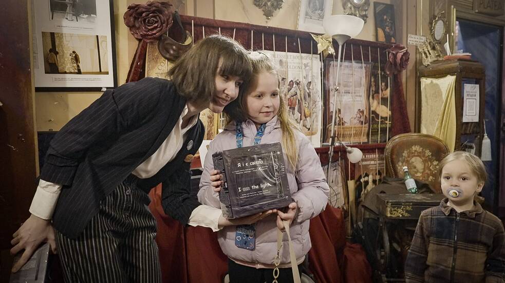 Ukrajinské deti po predstavení