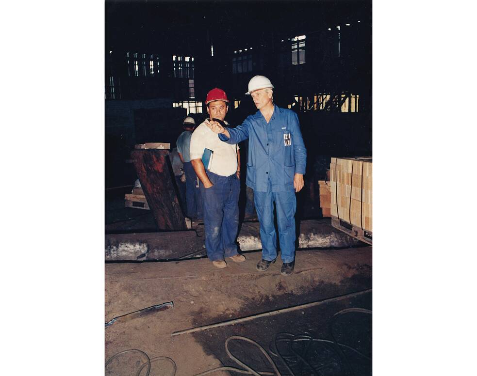 Dedo Fero v prirodzenom prostredí. Deväťdesiate roky VSŽ.