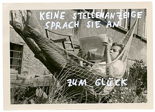 No job advertisement appealed to her. Fortunately!