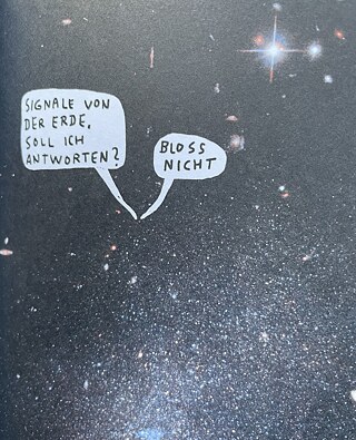 Signals from Earth, should I respond? Absolutely not