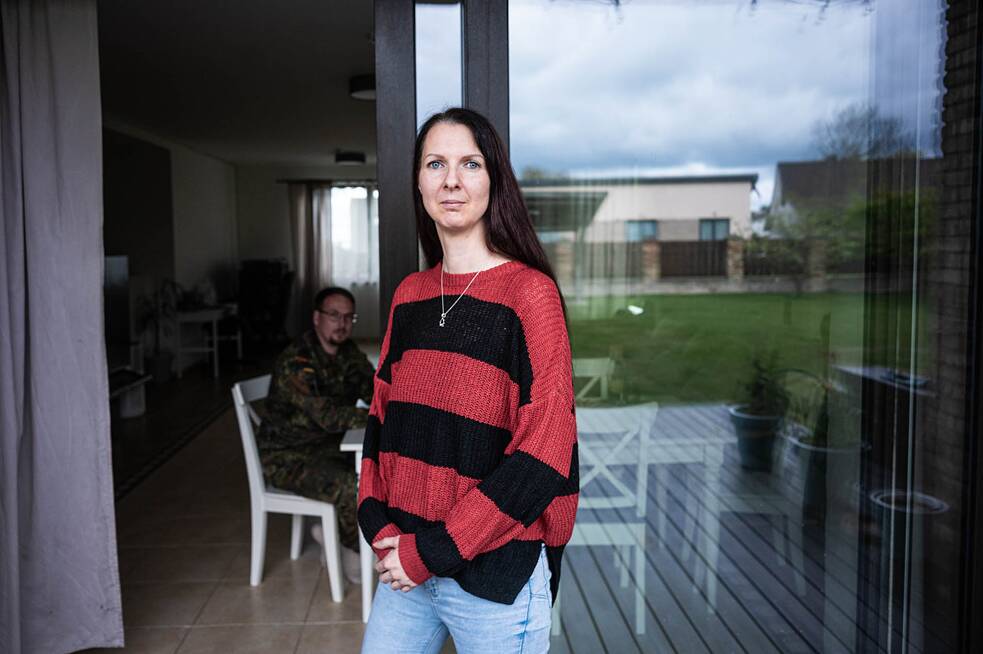 Jacky odešla z práce – v Německu byla specialistkou na inkluzi – a plánuje se v Litvě rekvalifikovat pomocí e-learningu.