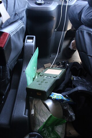 Detektor dronů je vždy na dohled.