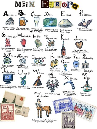 Poster “Mein Europa”