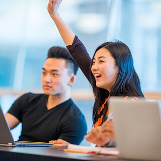 Lernende im Unterricht.